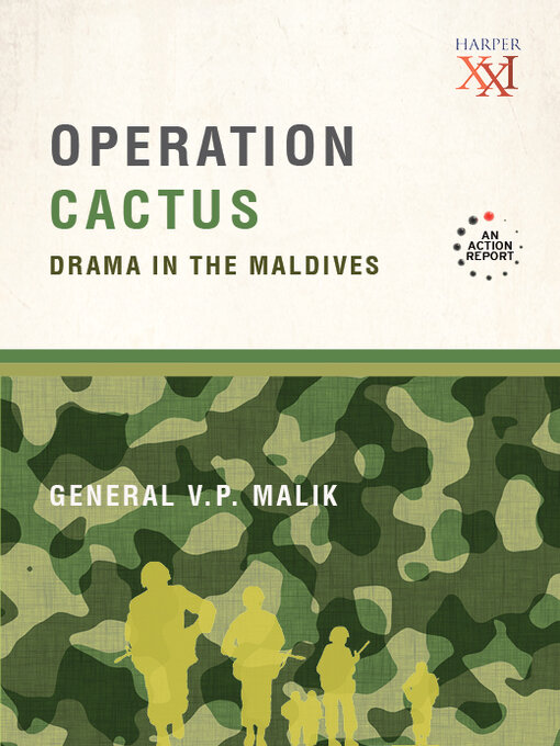 Title details for Operation Cactus by V.P. Malik - Wait list